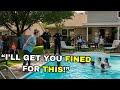 HOA Karen Said My Pool Was “Illegal” — Police Turned It Into A Neighborhood Attraction!