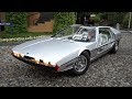 1967 lamborghini marzal concept car in action  20l inlinesix start up warm up  driving