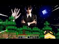 HO INCONTRATO MERCOLEDÌ ADDAMS NEL MIO MONDO DI MINECRAFT!!