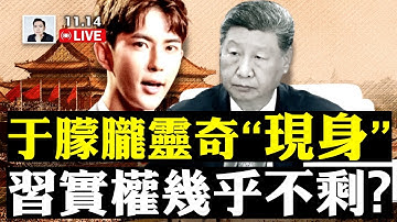 英美靈媒“不約而同”詳述朦朧遭遇！台灣朋友給于捎紙，拍下驚人景象；多方最新爆料“四中全會”真相，“被架出去”的真的是習近平，實權幾乎不剩？！宣傳口風向也正在變｜大宇拍案驚奇 live！