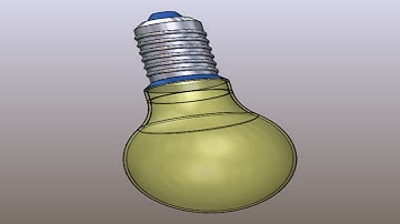 「DESIGN 19」 HOW TO DRAW LIGHT BULB - SOLIDWORKS