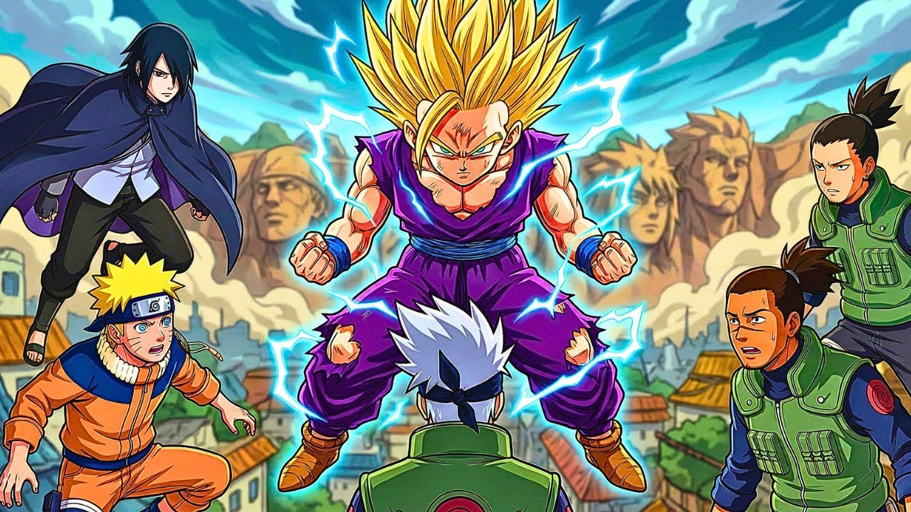 What If GOHAN Entered The NARUTO Universe?