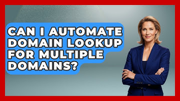 Can I Automate Domain Lookup for Multiple Domains? - Domain And Hosting Gurus