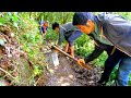 Making water tunnel for farming