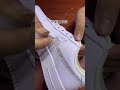 Nike af1 custom swarovski  shorts