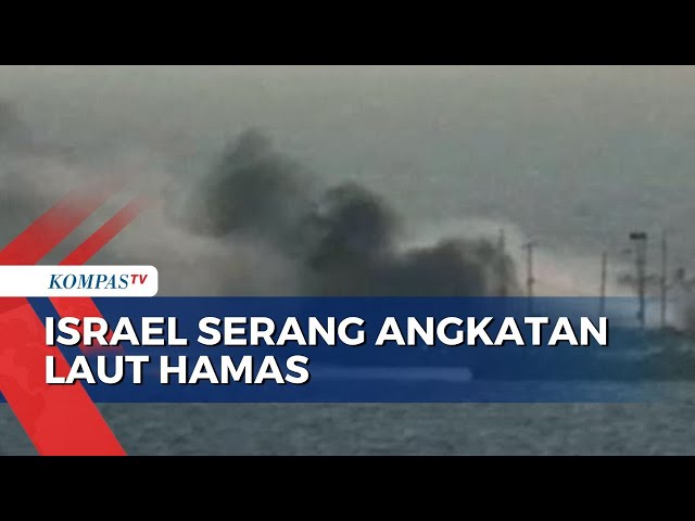 Eskalasi Perang di Jalur Laut Meningkat, Militer Israel Sasar Angkatan Laut Hamas class=