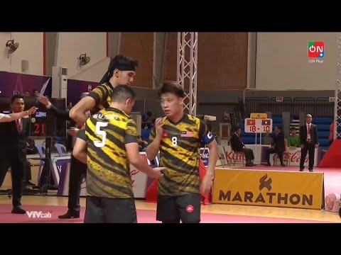 SEPAK TAKRAW - Mens Team Regu Round Robin [MALAYSIA vs THAILAND] SEA Games Cambodia 2023]