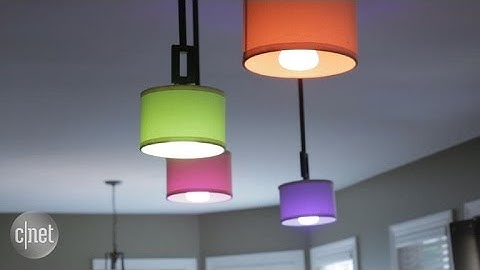 A smart lighting setup for the CNET Smart Home