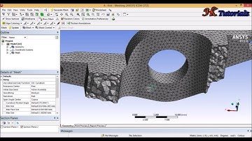 4. Ansys tetrahedron meshing method