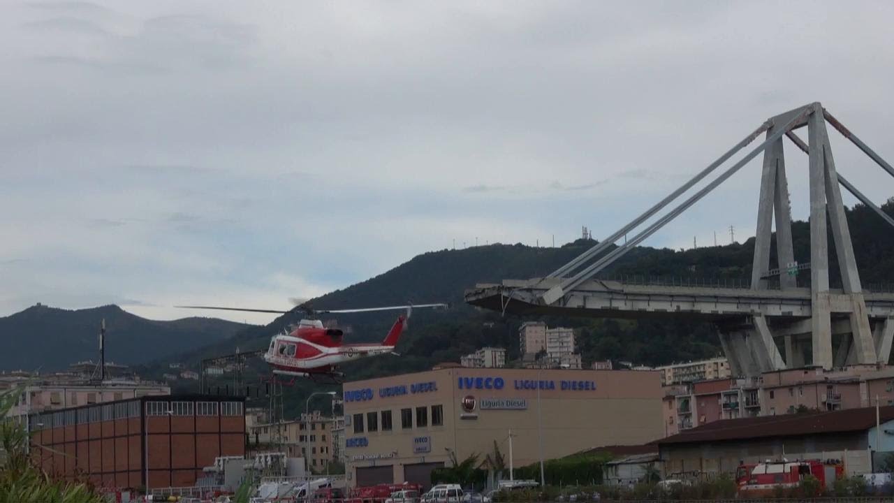 Ponte Morandi. Camionista: 