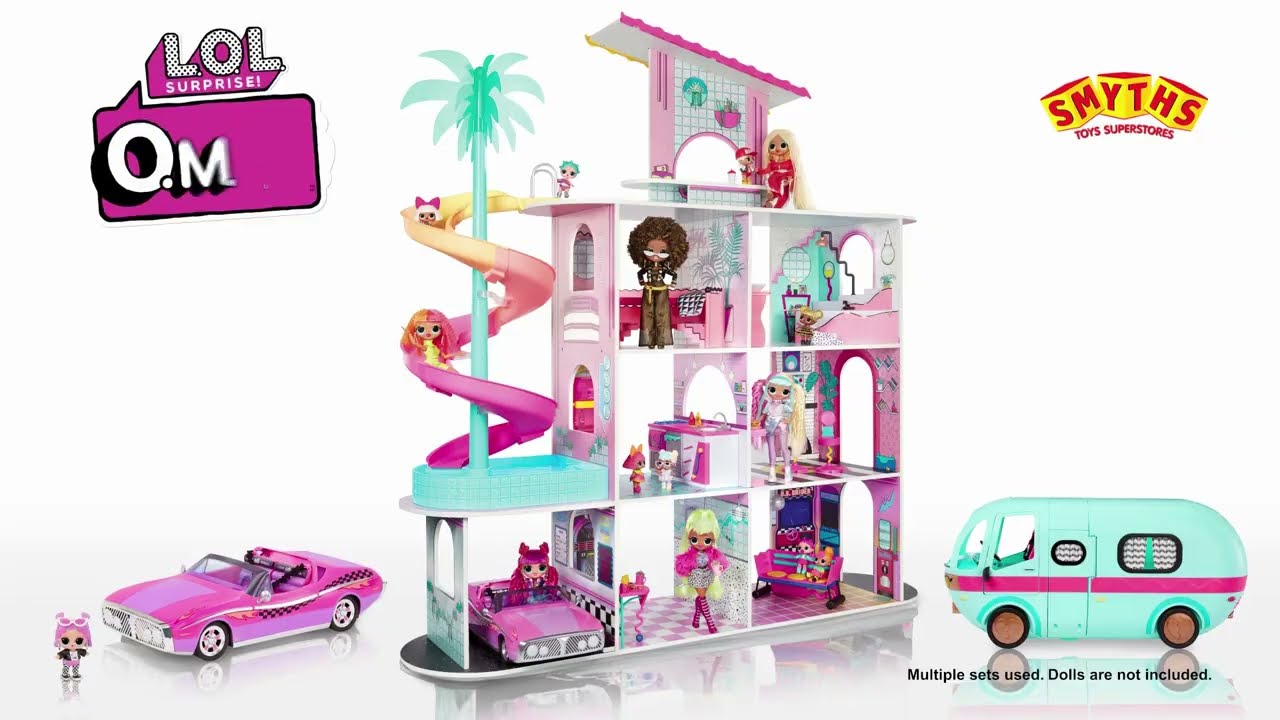 Playset LOL Surprise Glam N' Go Camper - Con 50 Sorprese! - Nuovo