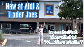 New at Aldi Shop With Me! Aldi vs Trader Joes What Store Is Better?! Amazing New Finds at Aldi!