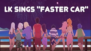 Video thumbnail of "LucariosKlaw sings "Faster Car" by Loving Caliber (Aphmau's Starlight & LoveLove Paradise)"