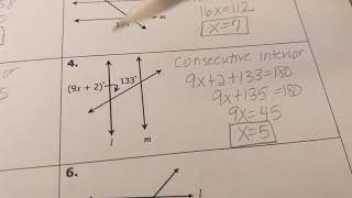 Transversals with algebra 1
