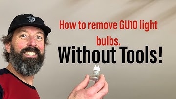 How to Remove GU10 & GU24 Light Bulbs Without Tools | Easy DIY Hack
