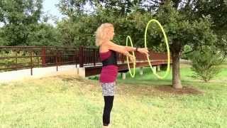 Twin hoop tutorial: Reverse Thread the Needle❤️