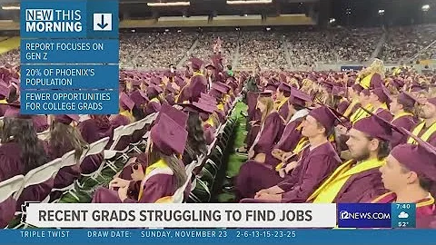 Recent college graduates struggling to find jobs