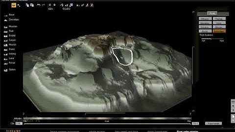 Vue 7 wn | Terrains - River Valley Erosion