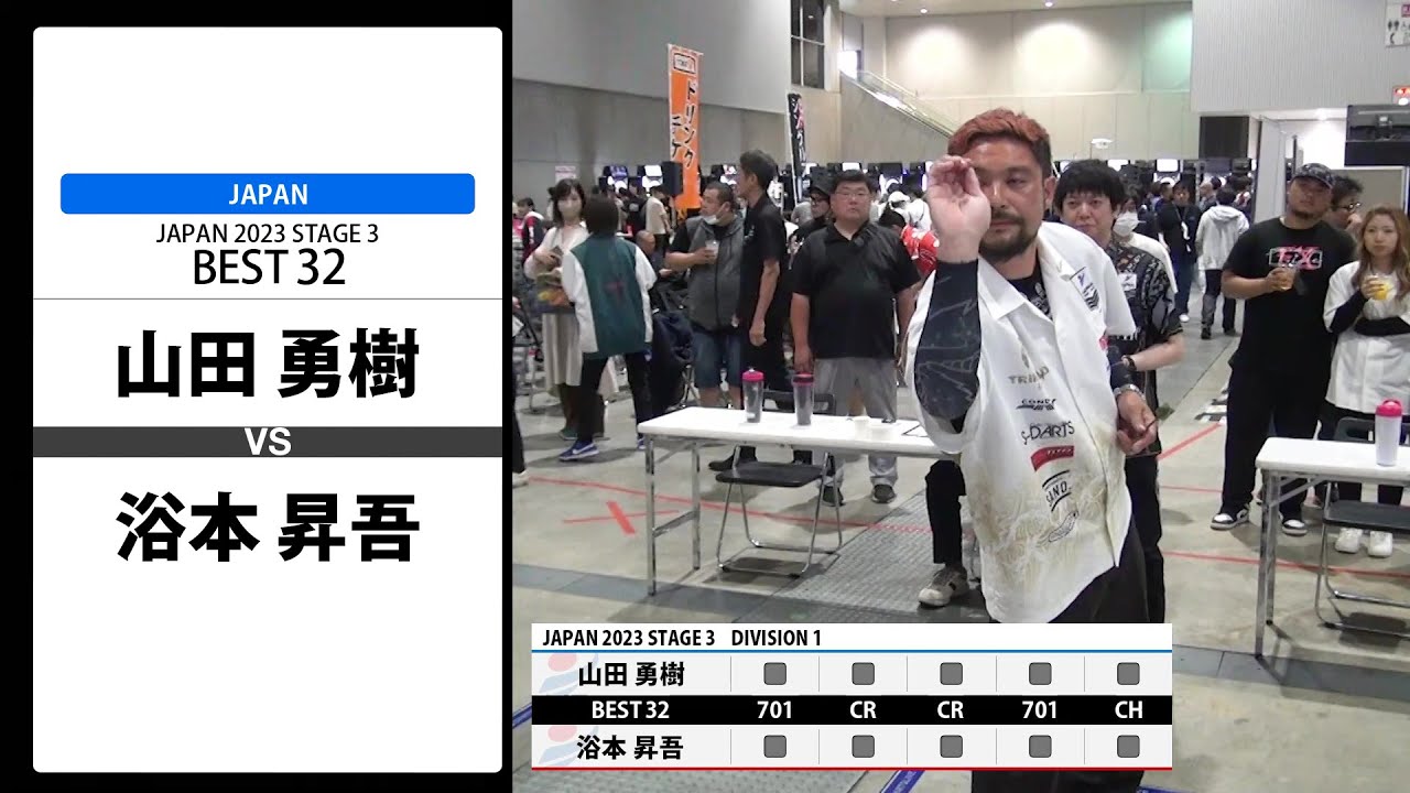 山田 勇樹 VS 村松 治樹】JAPAN 2023 STAGE7 京都 BEST32 - YouTube