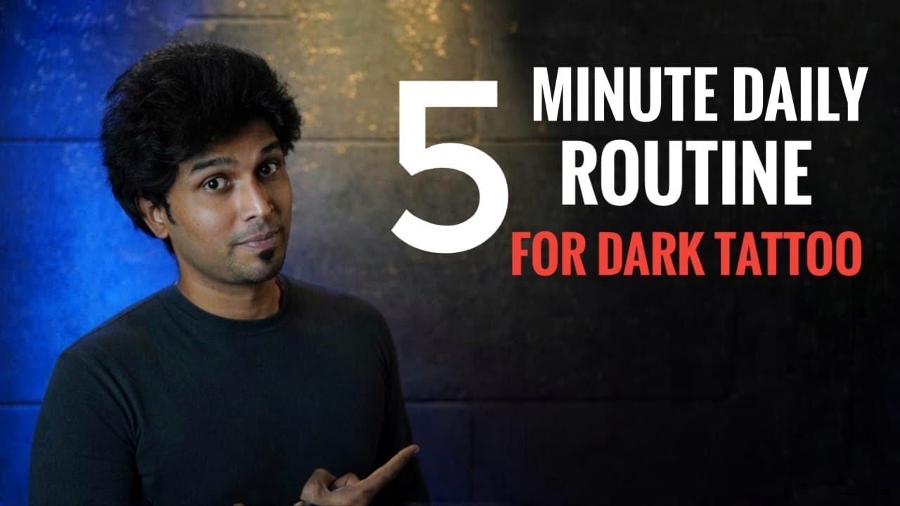 5 minute daily routine to make your tattoo dark and long lasting | Ep - 177 | Ft. Suresh Machu