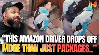 Female Amazon Driver Caught Doing The Unimaginable While Delivering Packages