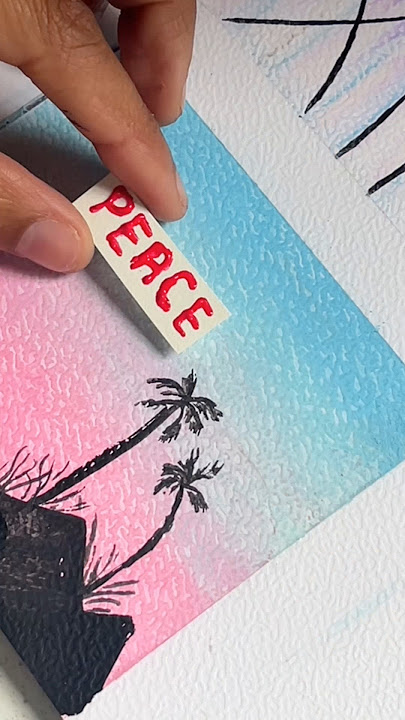 Paint Your Thoughts🥰 #shorts #trending #viral #shortvideo #trendingshorts #painting #art #satisfying