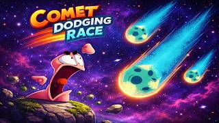 Comet Dodging Race + MODULE | Worms Armageddon
