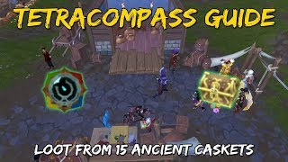 Archaeology Tetracompass Guide + Loot from 15 Ancient Caskets [Runescape 3]