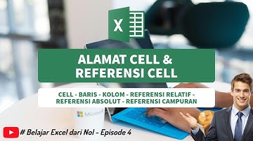 Belajar Excel dari Nol: Cell, Baris, Kolom, dan Referensi | Pemula Wajib Tonton