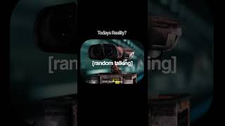 WALL-E TRIED TO WARN US