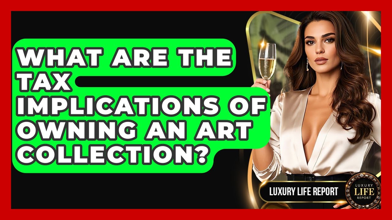 What Are The Tax Implications Of Owning An Art Collection? - Luxury Life Report