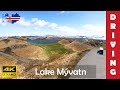 Driving in Iceland 7: Around Lake Myvatn (4K 60fps)