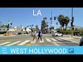 2020 [4K] Driving Tour of West Hollywood, California, USA.  Dash Cam Tours