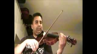Tere Mast Mast Do Nain Played On Violin By Bhupinder Roopra