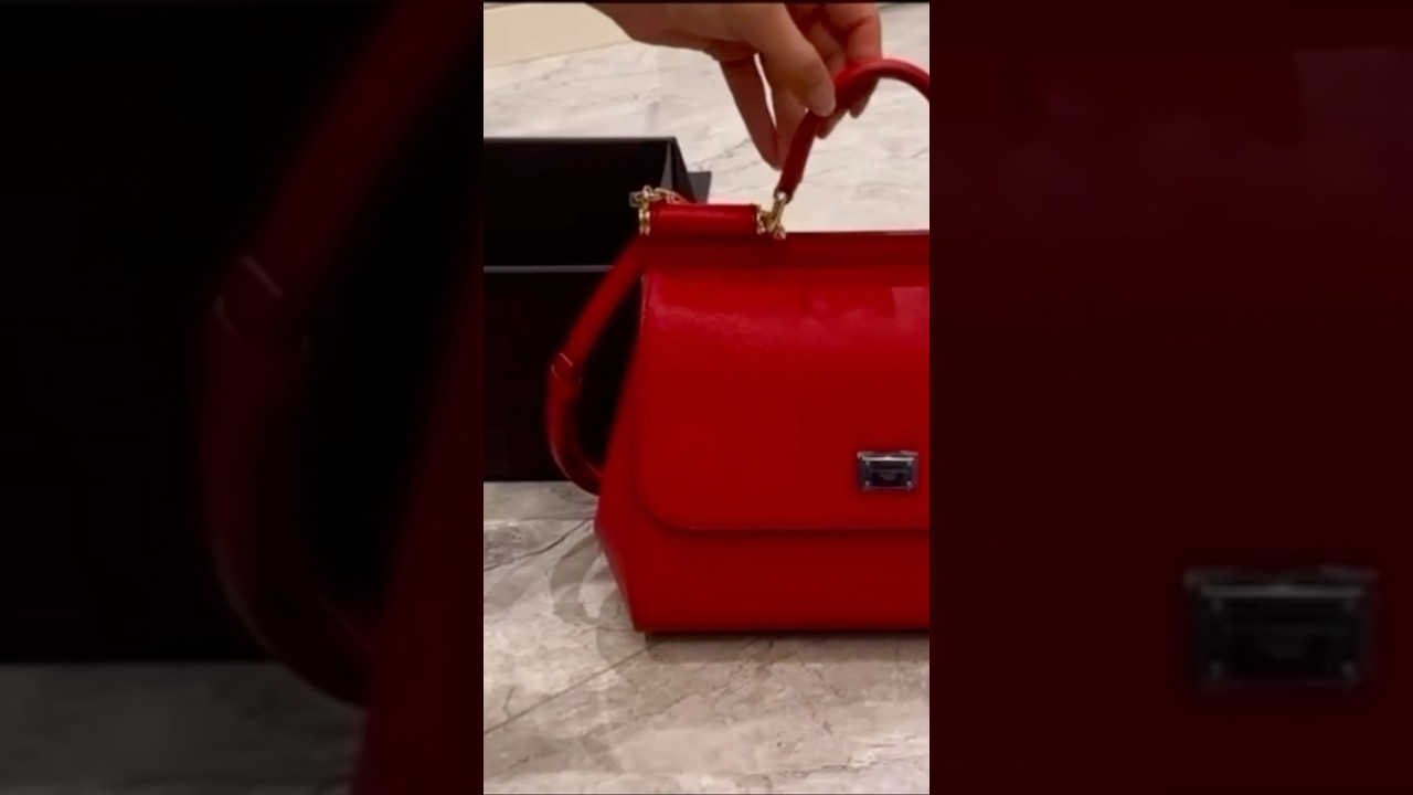 DOLCE GABBANA RED SICILY MEDIUM 