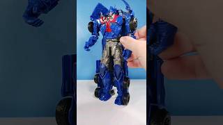 This toy was EVERYWHERE in 2014... Transformers Age of Extinction Smash and Change Optimus Prime