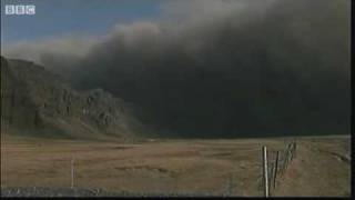 More Footage of driving into Iceland's volcanic ash cloud