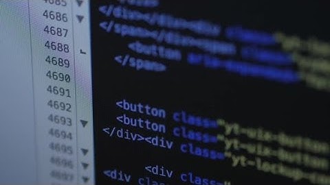 HTML Code (Stock Footage)