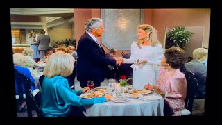 Dynasty: Blake meets Amanda. Details