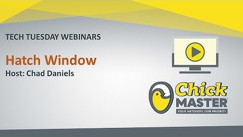 Tech Tuesday: HATCH WINDOW - ENG