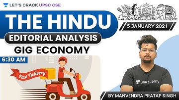 The Hindu Editorial Analysis | 5 January 2021 | UPSC CSE/IAS 2021 | Manvendra Pratap Singh