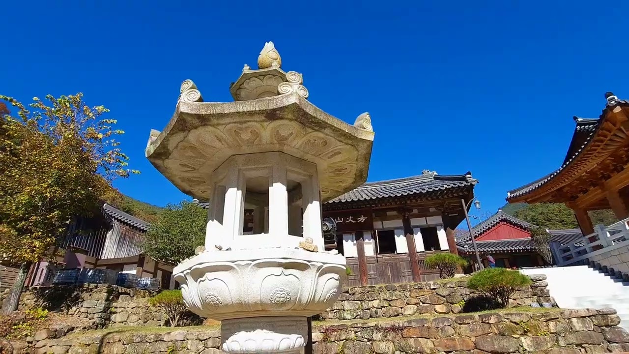 지리산 천은사 (智理山 泉隱寺)  음악:[조지윈스턴(GEORGE WINSTON) : 요한 파휄벨 케논 변주곡 