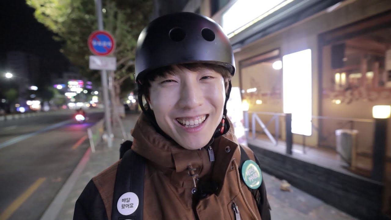 대리운전 1콜 / 배민커넥트 체험 / 매운맛 절정 디진다돈까스 먹방  VLOG