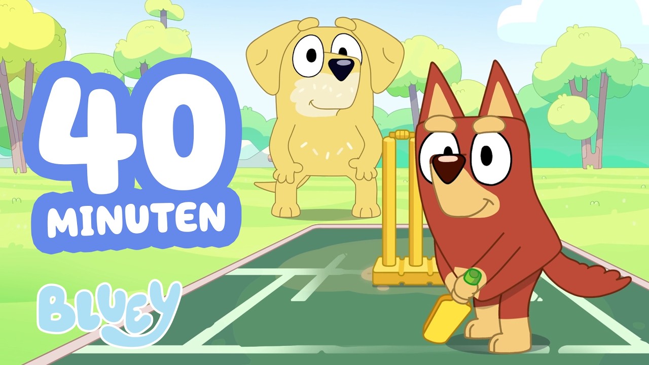 🔴LIVE: Rusty liebt Cricket! 🏏 | Bluey Clip Livestream 🌟 | Bluey - Deutsch Offizieller Kanal