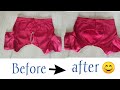 old blouse neck remodeling/ before-and-after blouse neck design/ how to convert old blouse