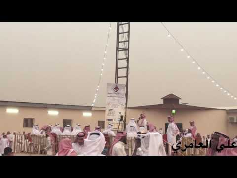 تسليمة الشاعر سعيد الاحمري في زواج الشاعر سعد خلف القرني 13 10 1438