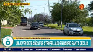 Un joven de 18 años fue atropellado en barrio Santa Cecilia Noticias de Córdoba