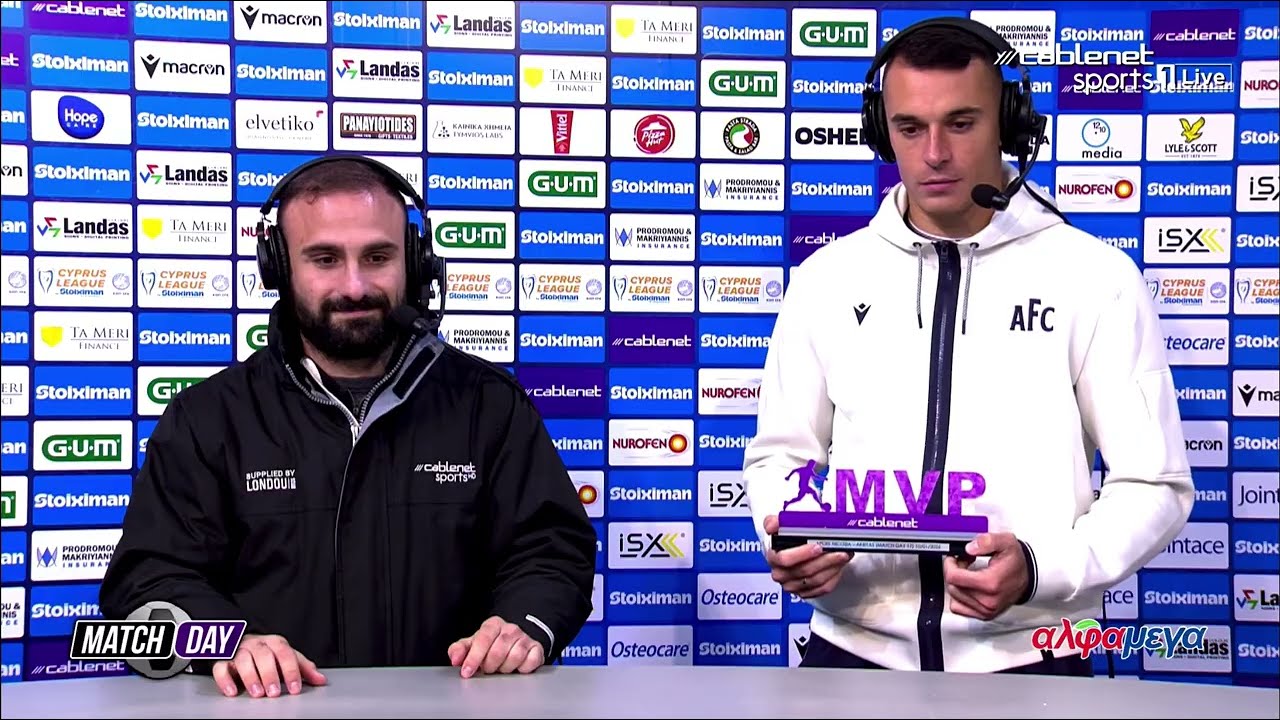 🎙️ Stefan Drazic  | ΑΠΟΕΛ 2-1 Ακρίτας Χλ. | 10.1.2026