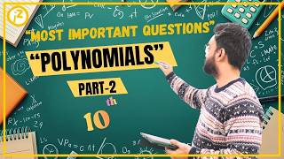 Polynomial - Chapter 2 || Most Important Questions Part 1 || Class 10 || CBSE ||
