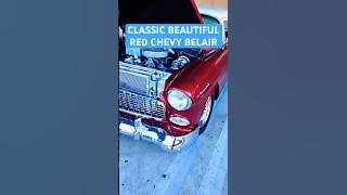 CLASSIC BEAUTIFUL RED CHEVY BELAIR